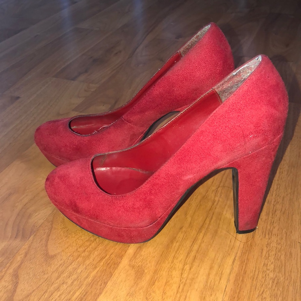 Call it Spring red heels.